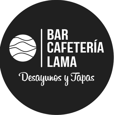 Logotipo de Bar Cafetería Lama